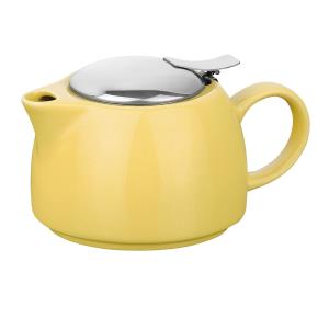 Set na čaj Cole s kanvičkou, sitkom a hrnčekom, žltá (2)