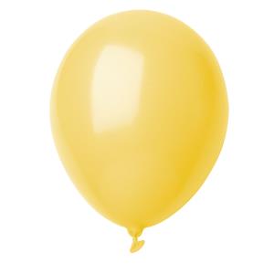 Balóniky CreaBalloon Pastelové, žltá