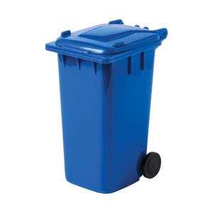 Dustbin stojan na perá, modrá