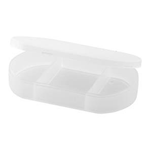 Krabička na lieky Trizone, biela transparentná (2)