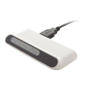 Nico USB rozbočovač s hodinami (4)
