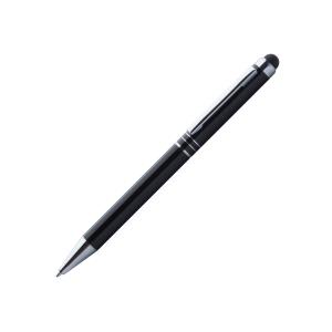 Dotykové guľôčkové pero Nisha, čierna