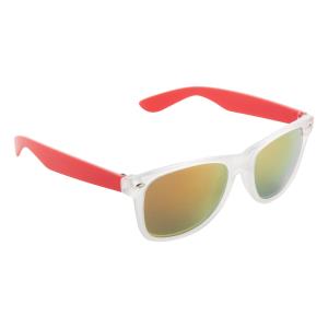 Transparentné slnečné okuliare Harvey, Červená