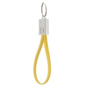 USB nabíjací kábel Pirten, žltá