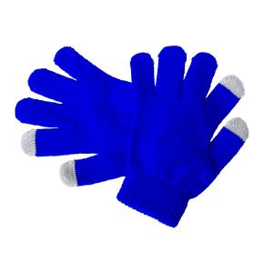 Dotykové rukavice pre deti Pigun, modrá