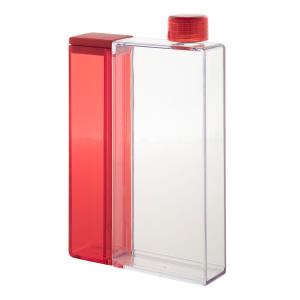 Plastová fľaša na vodu Flisk, Červená