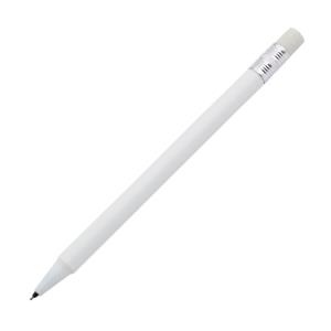 Ceruzka s gumou 0,7mm Castle, biela