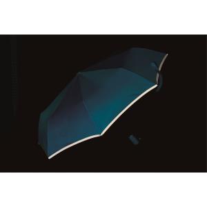 Skladací dáždnik Uma, modrosivá (3)
