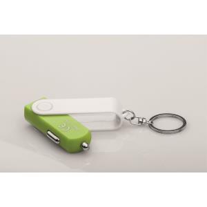Plastový USB adaptér do auta Cartech, svetlozelená (2)