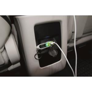 Plastový USB adaptér do auta Cartech, svetlozelená (3)