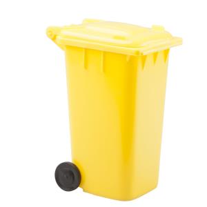 Dustbin stojan na perá, žltá
