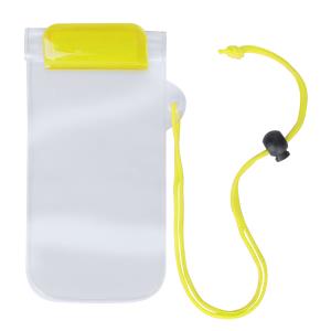 Vodeodolná kapsička na mobil Waterpro, žltá