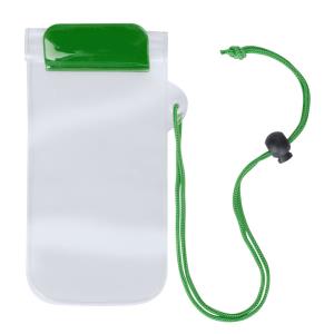 Vodeodolná kapsička na mobil Waterpro, zelená
