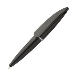 Mini guličkové pero Hall, čierna
