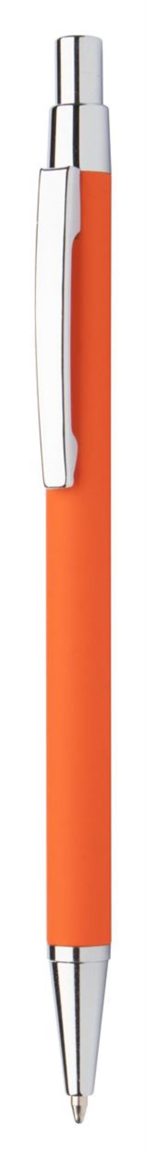 Hliníkové pero Chromy, oranžová