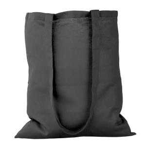 Nákupná taška z bavlny Geiser, čierna