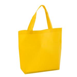 Nákupná taška z netkanej textílie Shopper, žltá