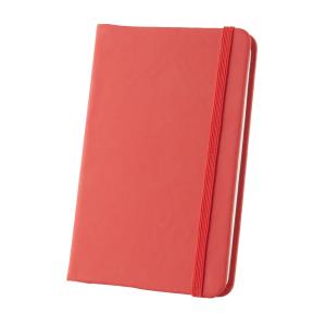 Zápisník so záložkou Nopuk Blank A6, Červená