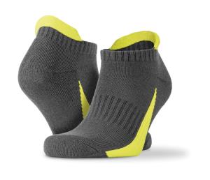3-balenie športových ponožiek do tenisiek, 156 Grey/Lime