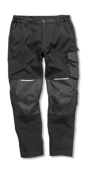 Pracovné nohavice Slim Softshell Work Trousers, 101 Black