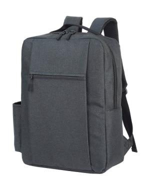 Taška Sembach Basic Laptop Backpack, 106 Black Melange