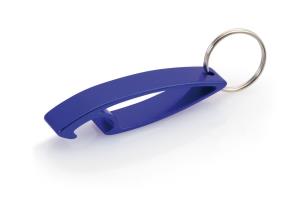 Prívesok na kľúče s otváračom Samo, modrá