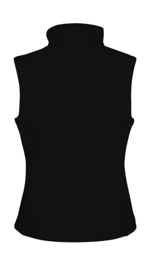 Dámska potlačiteľná Softshellová vesta, 177 Black/Black (2)