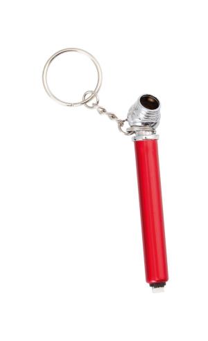 Mini kľúčenka s tlakomerom Wen, Červená