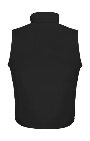 Potlačiteľná Softshellová vesta, 177 Black/Black (2)