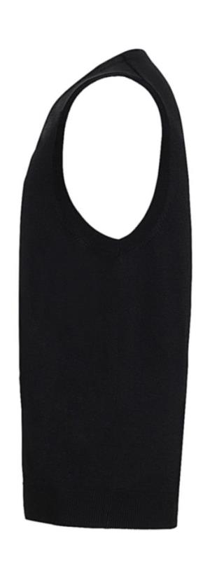 Pánska pletená vesta s V-výstrihom, 101 Black (2)