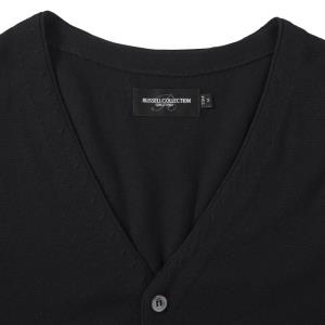 Pánska pletená vesta s V-výstrihom, 101 Black (5)
