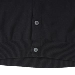 Pánska pletená vesta s V-výstrihom, 101 Black (6)