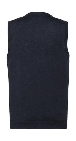 Pánska pletená vesta s V-výstrihom, 201 French Navy (3)