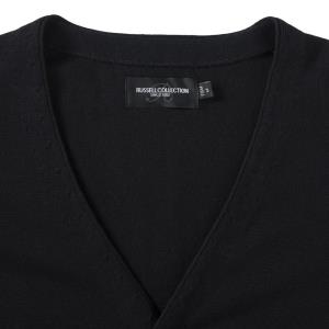 Pánsky sveter s V-výstrihom, 101 Black (5)