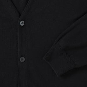 Pánsky sveter s V-výstrihom, 101 Black (6)