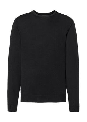 Pánsky pulover s okrúhlym výstrihom Kerplo, 101 Black