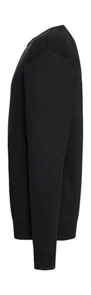 Pánsky pulover s okrúhlym výstrihom Kerplo, 101 Black (2)
