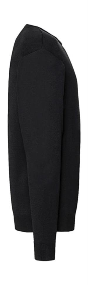 Pánsky pulover s okrúhlym výstrihom Kerplo, 101 Black (4)