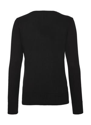 Dámsky pulover s okrúhlym výstrihom Lenfro, 101 Black (3)