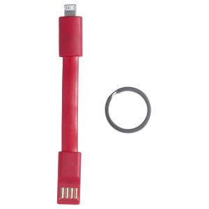 Prívesok s USB nabíjacím káblom Holnier, Červená (4)