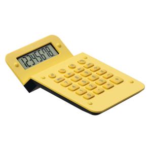 Reklamná kalkulačka Nebet, žltá
