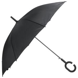 Automatický dáždnik Halrum, čierna