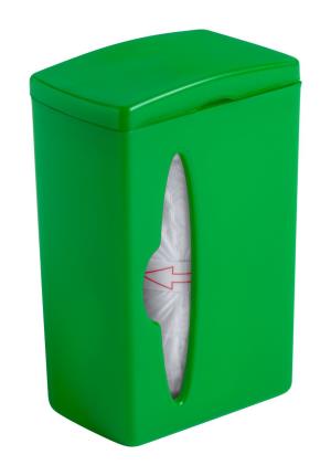 Zásobník na sáčky Bluck, zelená
