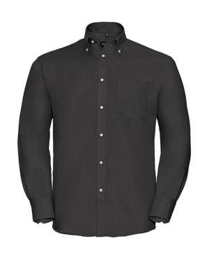 Pánska košeľa "bez žehlenia" s dlhými rukávmi, 101 Black