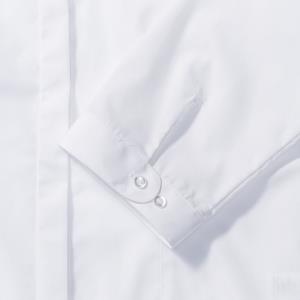 Košeľa Poplin s 3/4 rukávmi , 000 White (6)