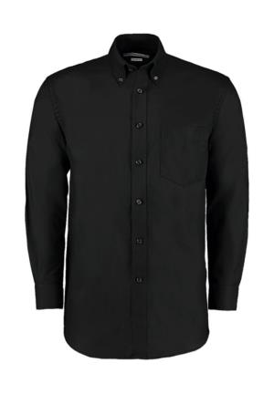 Košeľa Oxford s dlhými rukávmi, 101 Black