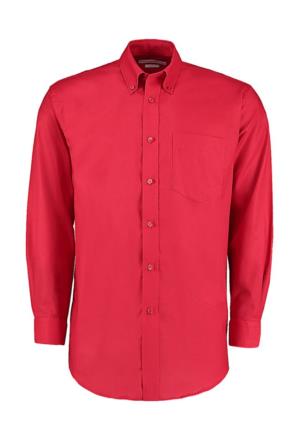 Košeľa Oxford s dlhými rukávmi, 400 Red