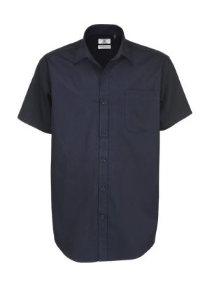 Pánska košeľa Sharp SSL/men Twill Shirt, 200 Navy