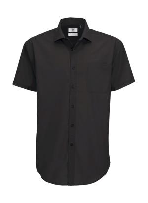 Pánska košeľa s kratkými rukávmi Smart SSL/men, 101 Black