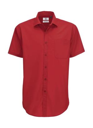 Pánska košeľa s kratkými rukávmi Smart SSL/men, 406 Deep Red